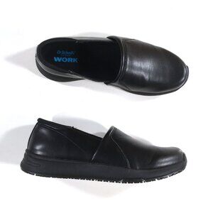 Dr Scholls Dive In Slip Resistant Slip On Work Shoes Womens Size 9.5 W Wide